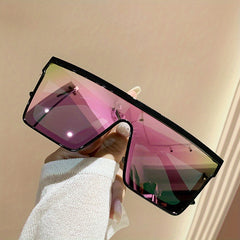 Large Sunglasses for Women Men UV400 Sun Shades Glasses