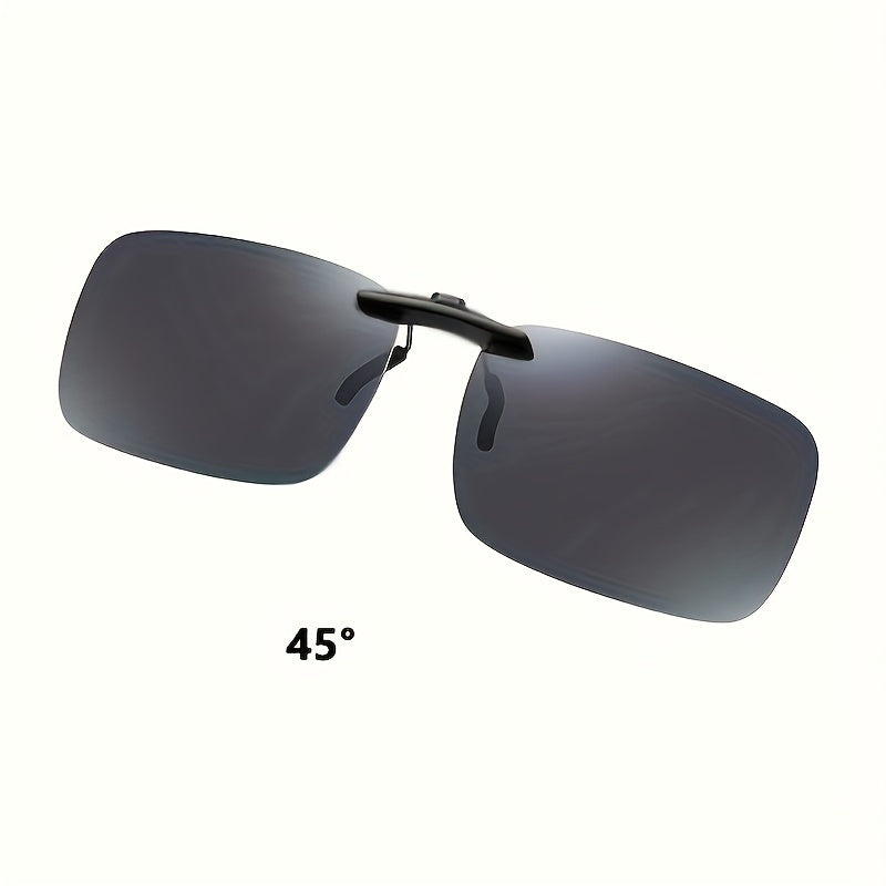 Detachable Driving Polarized Clip On Glasses Sunglasses