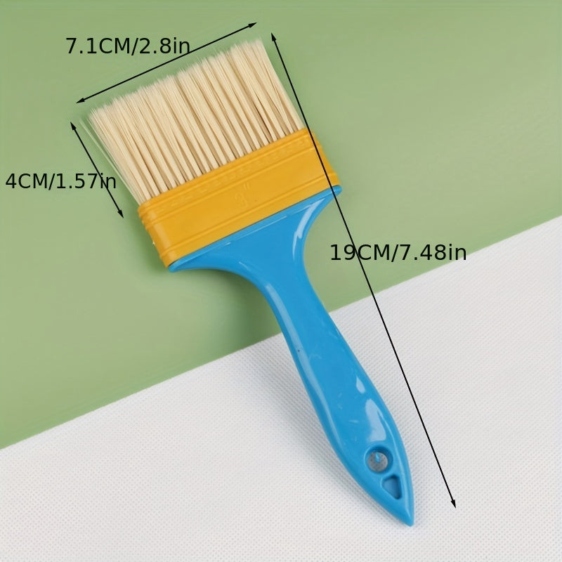 Nylon Hair Brush with Plastic Handle for Sweeping