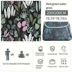 Waterproof Sand Beach Blanket Compact Portable Outdoor Vacation Camping Hiking