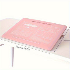 Pink 1pc Learning Table Corrects Sitting Posture