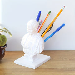 Caesar Emperor Pen Holder Desk Organizer