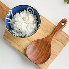 Cork Soup Spoon Wooden Shovel Non-stick Pot Rice Spoon