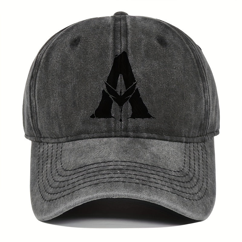 Men's Silk Print Duck Tongue Cap Sun Hat