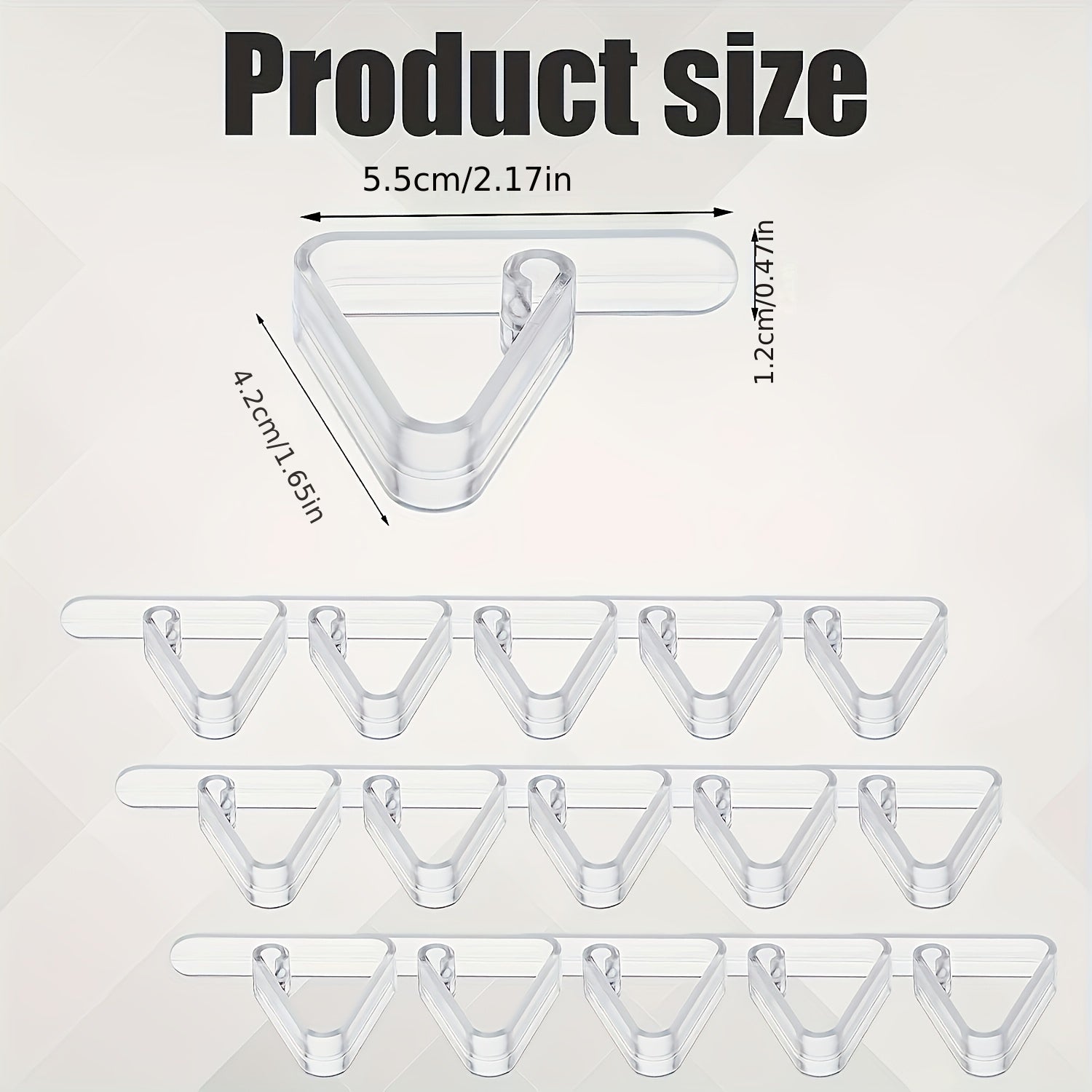16pcs Plastic Table Cloth Clips Clear Tablecloth Clips Table Cloth Fixing