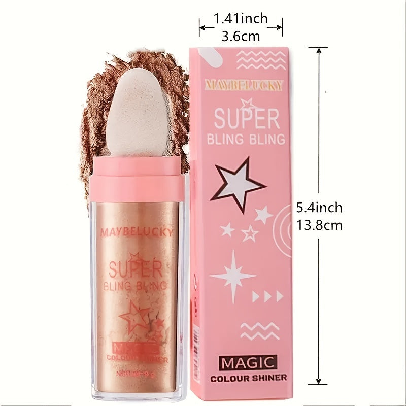 Sparkling Highlighter Powder Spray for Face and Body