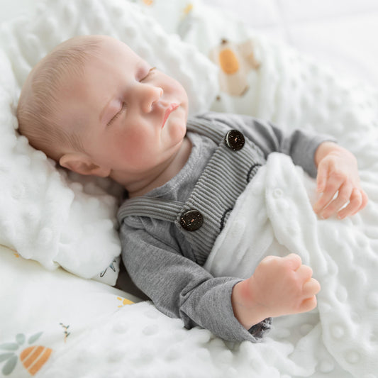45-72 cm Reborn Baby Doll Realistic Newborn Soft Body Gift for Kids