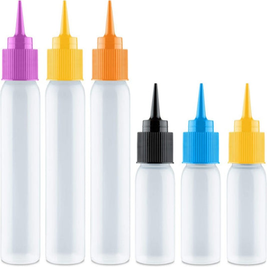 6pcs Set Easy Squeeze Bottles Random