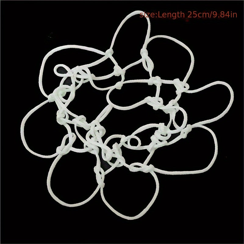Glow In The Dark Basketball Net - Luminous Hoop Night Game