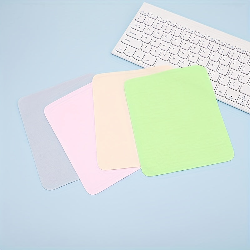 10pcs Microfiber Cleaning Cloth for Glasses Lens Screens & More