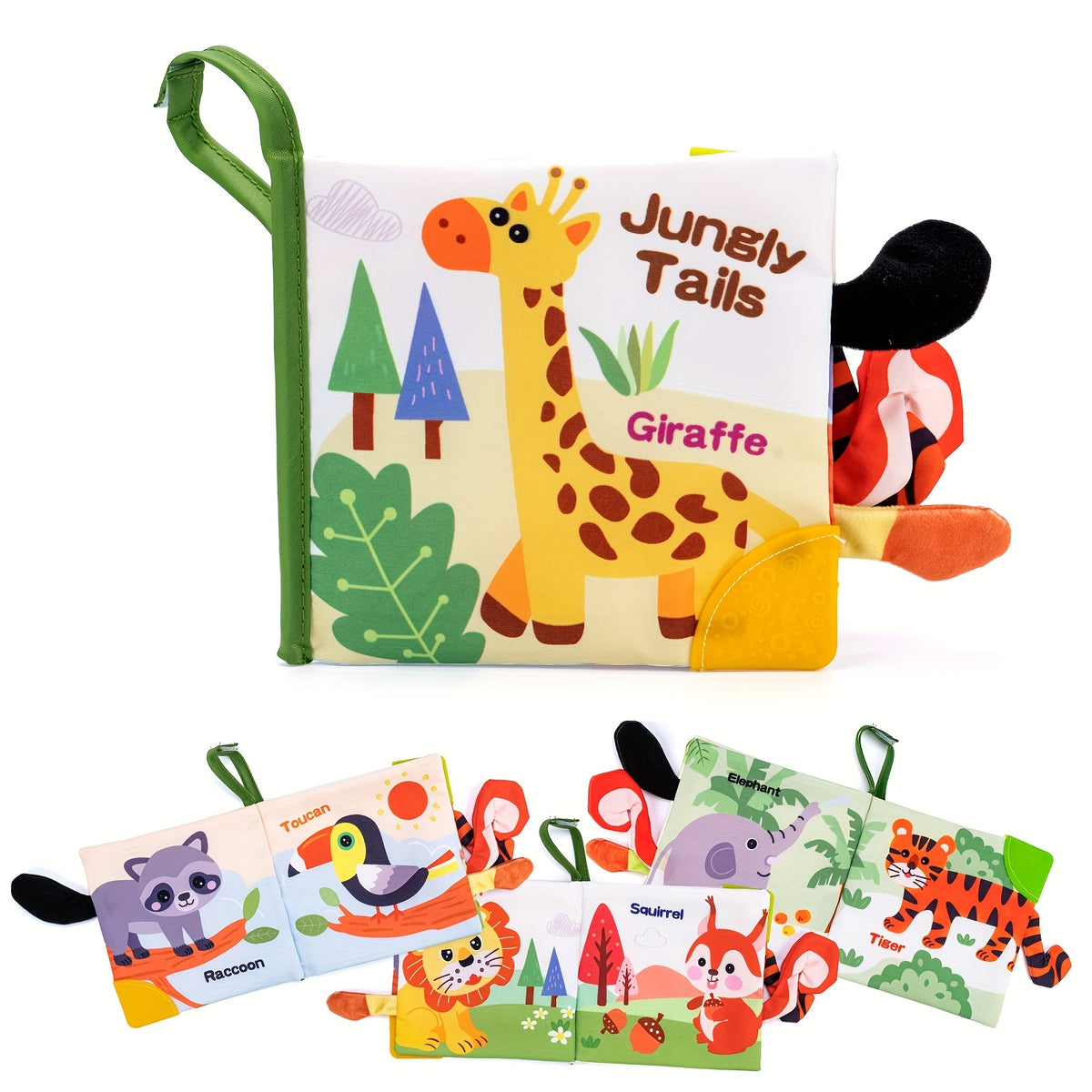Interactive Baby Cloth Books for Toddlers 0 3 Years Educational Sensory Play
