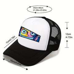 Unisex Anime Embroidered Baseball Cap for Outdoor Sport