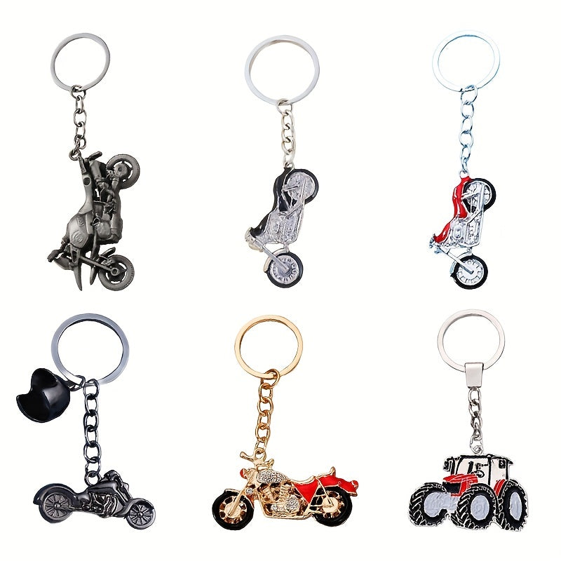 Personality Creative Motorcycle Key Chain Metal Pendant Men's Key Chain