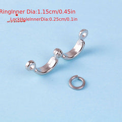 Stainless Steel Parrot Leg Ring for Stylish Pet Decor