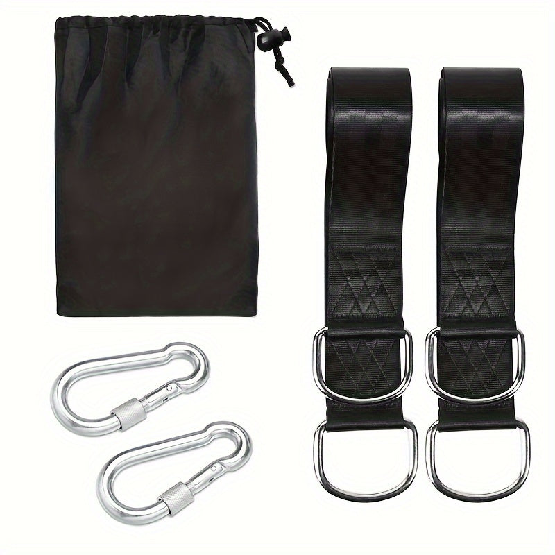 Tree Swing Sling Heavy Duty Hammock Sling Camping with Safety Lock
