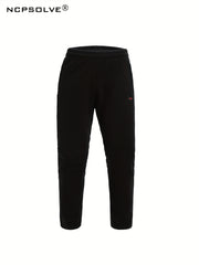 Men's Active Thermal Hooded Jacket & Pants Set for Winter