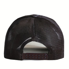 Mesh Wide Brim Sports Baseball Cap Fishing Cap Outdoor Sun Protection