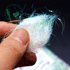 Royal Sissi 3 Bags Ice Dub Soft Flash Hair Rigs Fishing Bait Making Gear