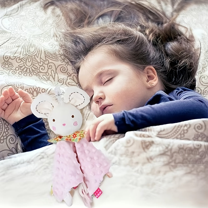 Elephant Safety Blanket for Babies Snuggle Toy 0-3 Years Old