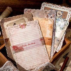 10pcs Vintage Scrapbook Paper Mix Special Papers For Scrapbooking