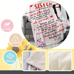 Creative Flannel Soft Warm Throw Blanket for Camping Outdoor Travel