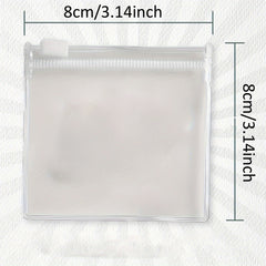 Reusable Medicine Storage Bag Set - Small Zipper Medicine Bag