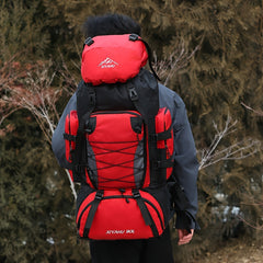 Durable Hiking Backpack with Multiple Pockets - Men and Women Camping Bag