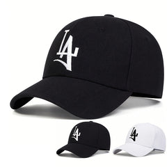 Men's Letter Embroidery Baseball Cap Outdoor Adjustable Sun Hat