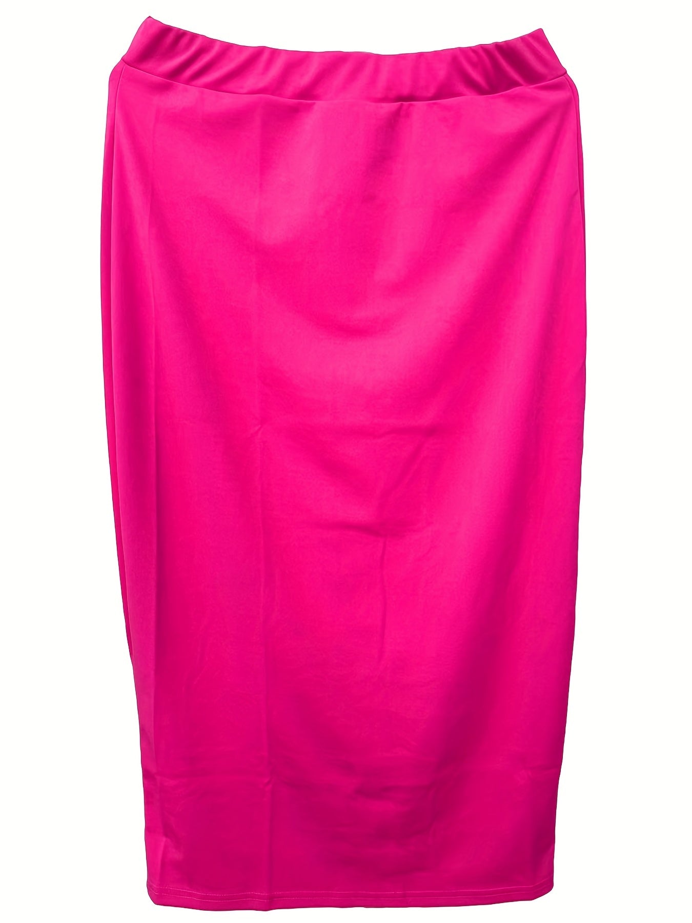 Back Split Bodycon Skirt for Women