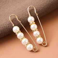 4pcs Clothes Safety Pins Waist Tightening Buckle Pants Brooch Women