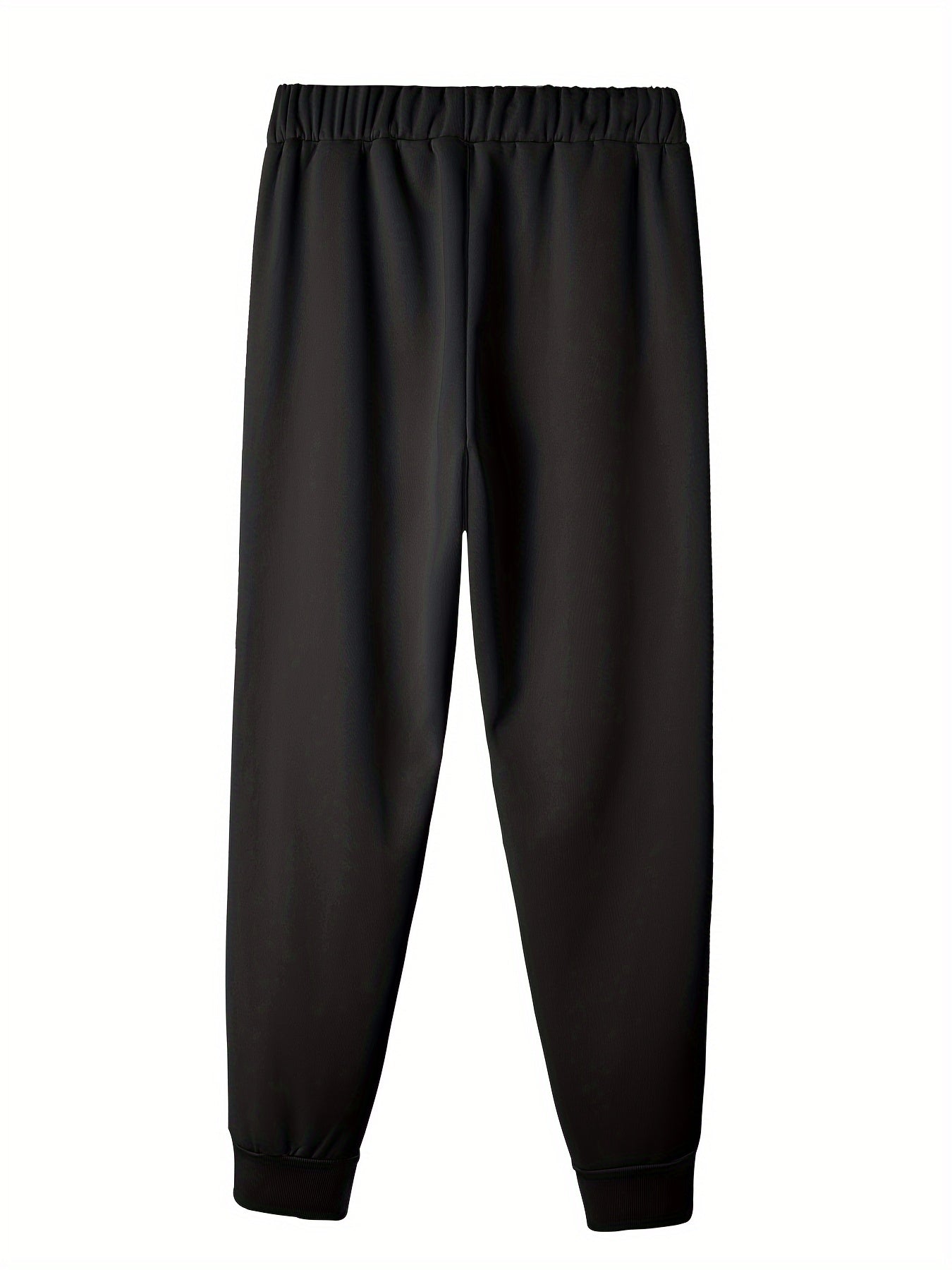 Women's Heart Print Fleece Sporty Pants Plus Size
