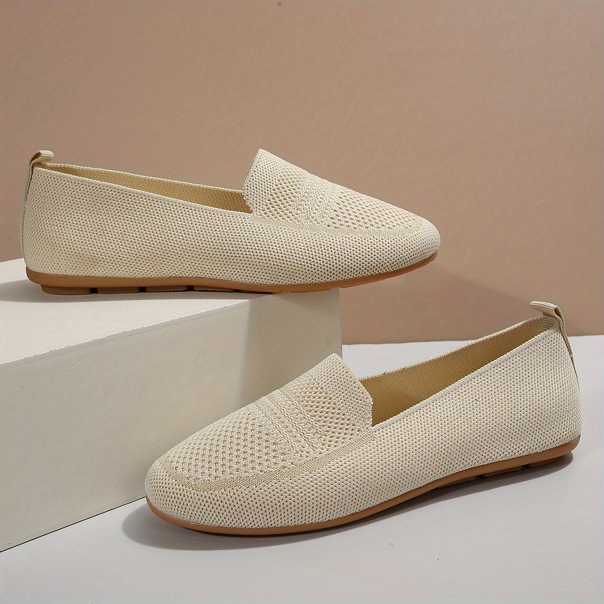 Women's Breathable Slip on Flat Shoes Lightweight & Versatile Shoes