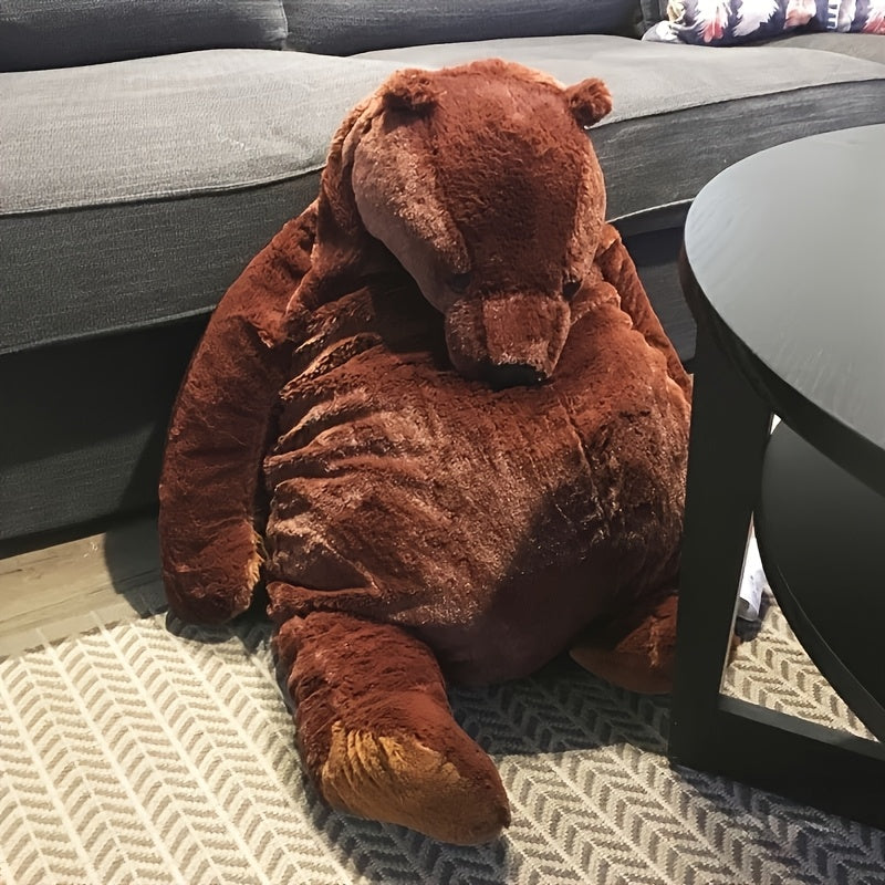 Giant Brown Bear Plush Toy Soft Stuffed Animal Doll Pillow
