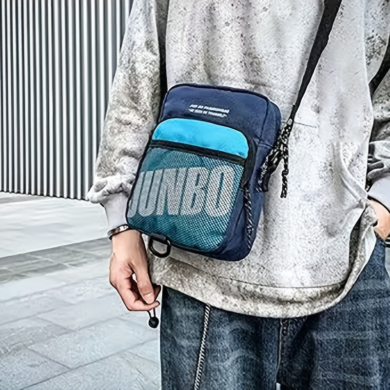 Men's Diagonal Shoulder Bag Classic Student Single Shoulder Bag