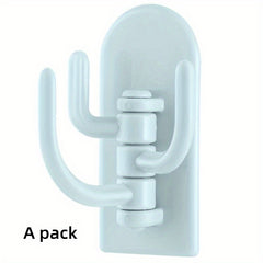 5pcs Adhesive 3-hook Wall Hanging Cactus Rota