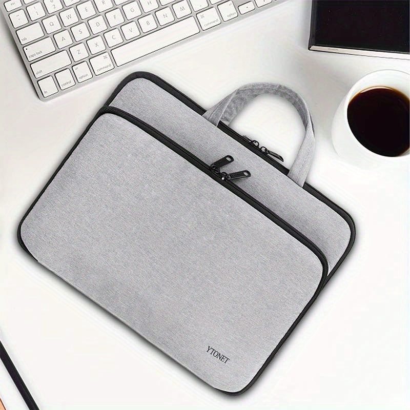 Double Layer Laptop Bag Briefcase Business Commuter