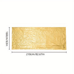 2pc Outdoor Camping Insulation First Aid Blanket - Monochrome