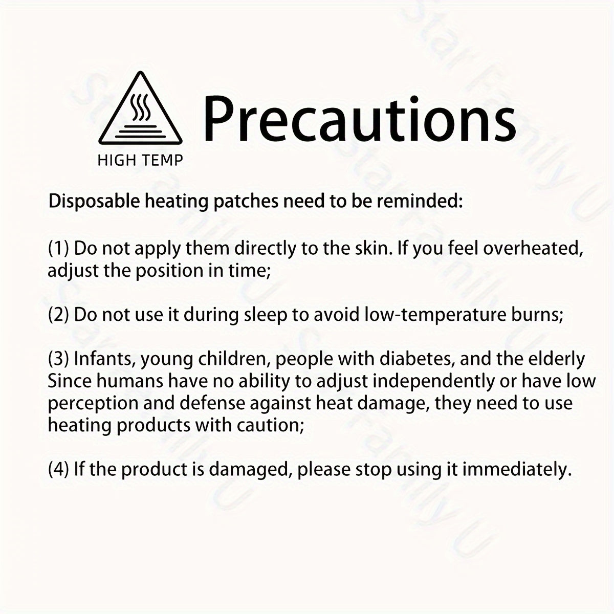 10pcs Disposable Hand Warmers Patches Safe Natural Odorless Long Lasting