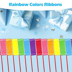 14pcs Dance Ribbon Streamer Rhythmic Gymnastics Ribbon Wand