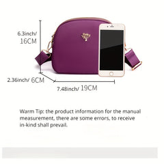 Classic Crossbody Bag Casual Square Shoulder Bag