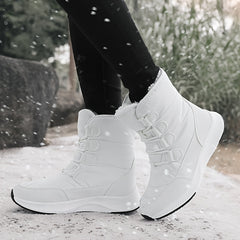 Women's Waterproof Winter Snow Boots Thermal Insulated Shoes