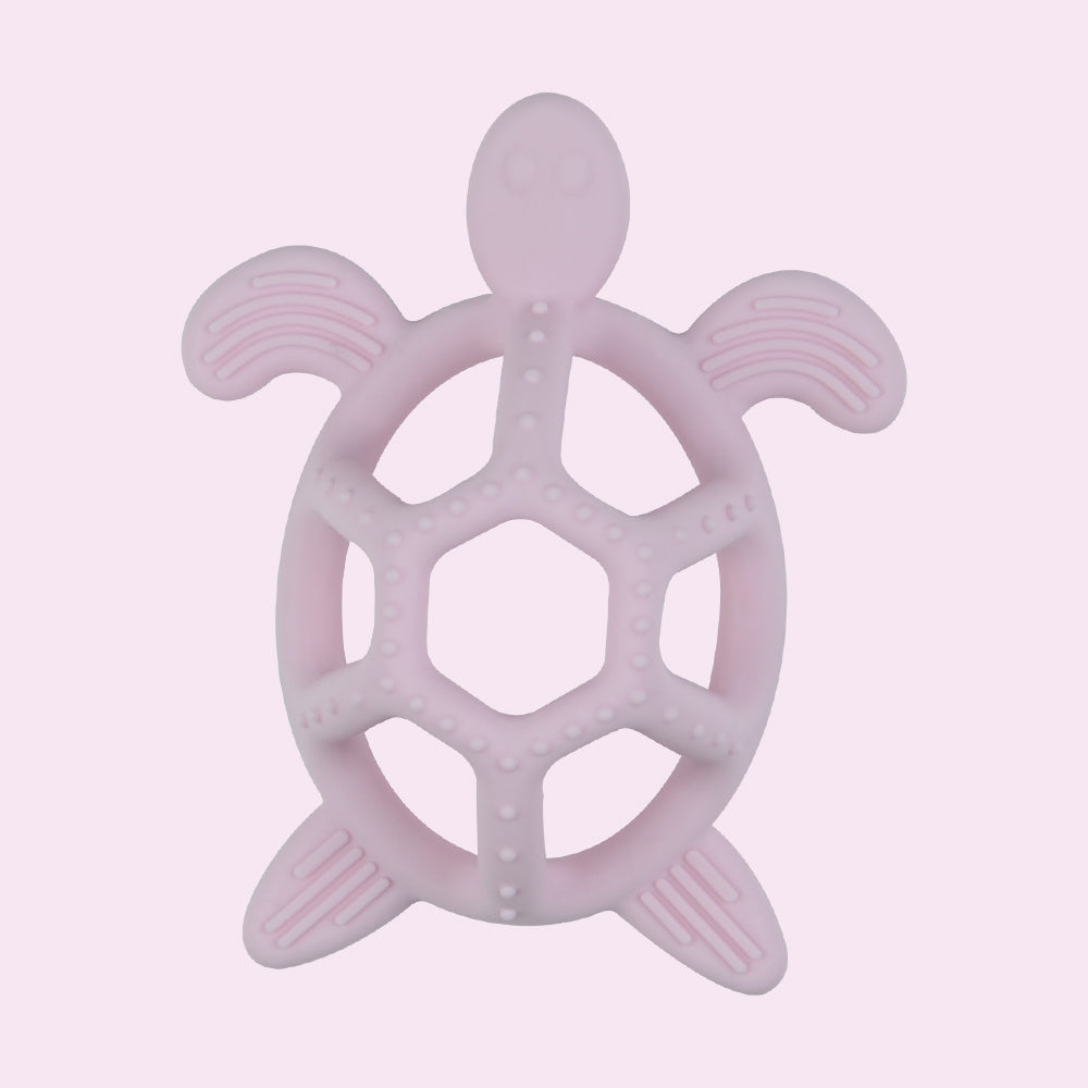 Turtle Teething Toy for Babies 3M+ BPA-Free Silicone Relief