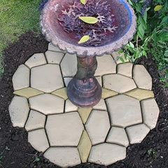 Cement Paving Mold Flower Brick Embossed Floor Gardening Paving Mold