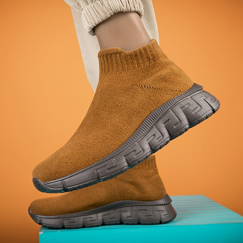 Men's Breathable Running Shoes Walking Sock Sneakers