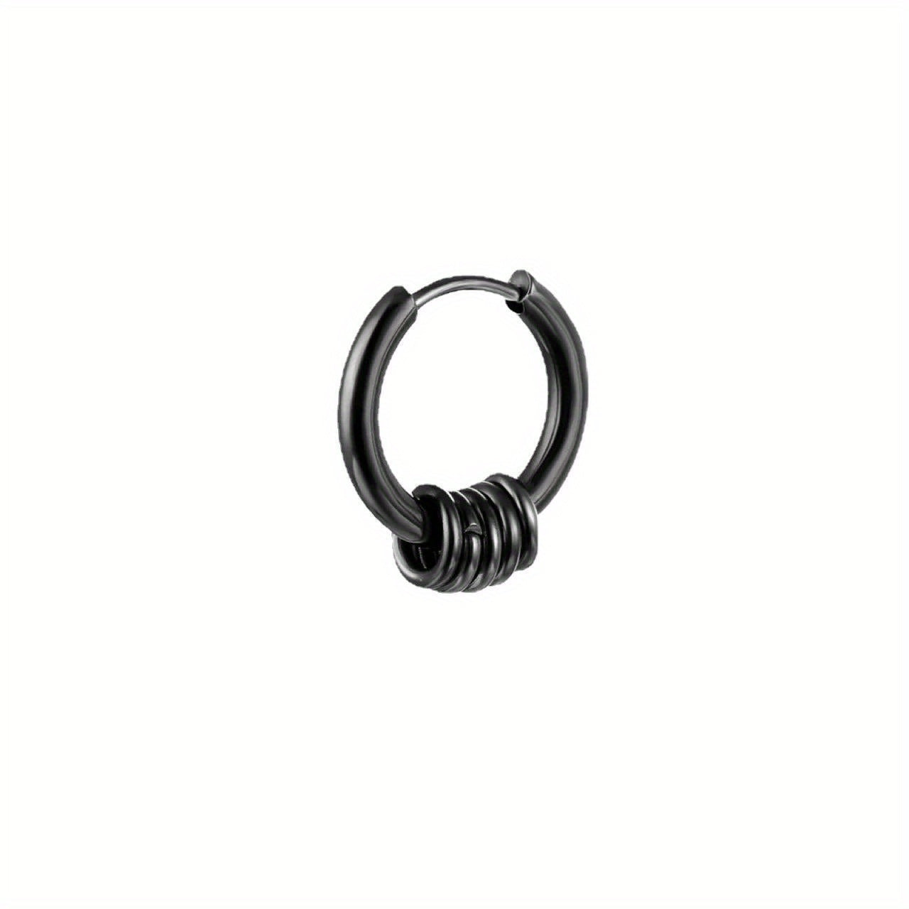 Stainless Steel Spring Clip Earrings Casual Earrings