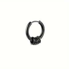 Stainless Steel Spring Clip Earrings Casual Earrings
