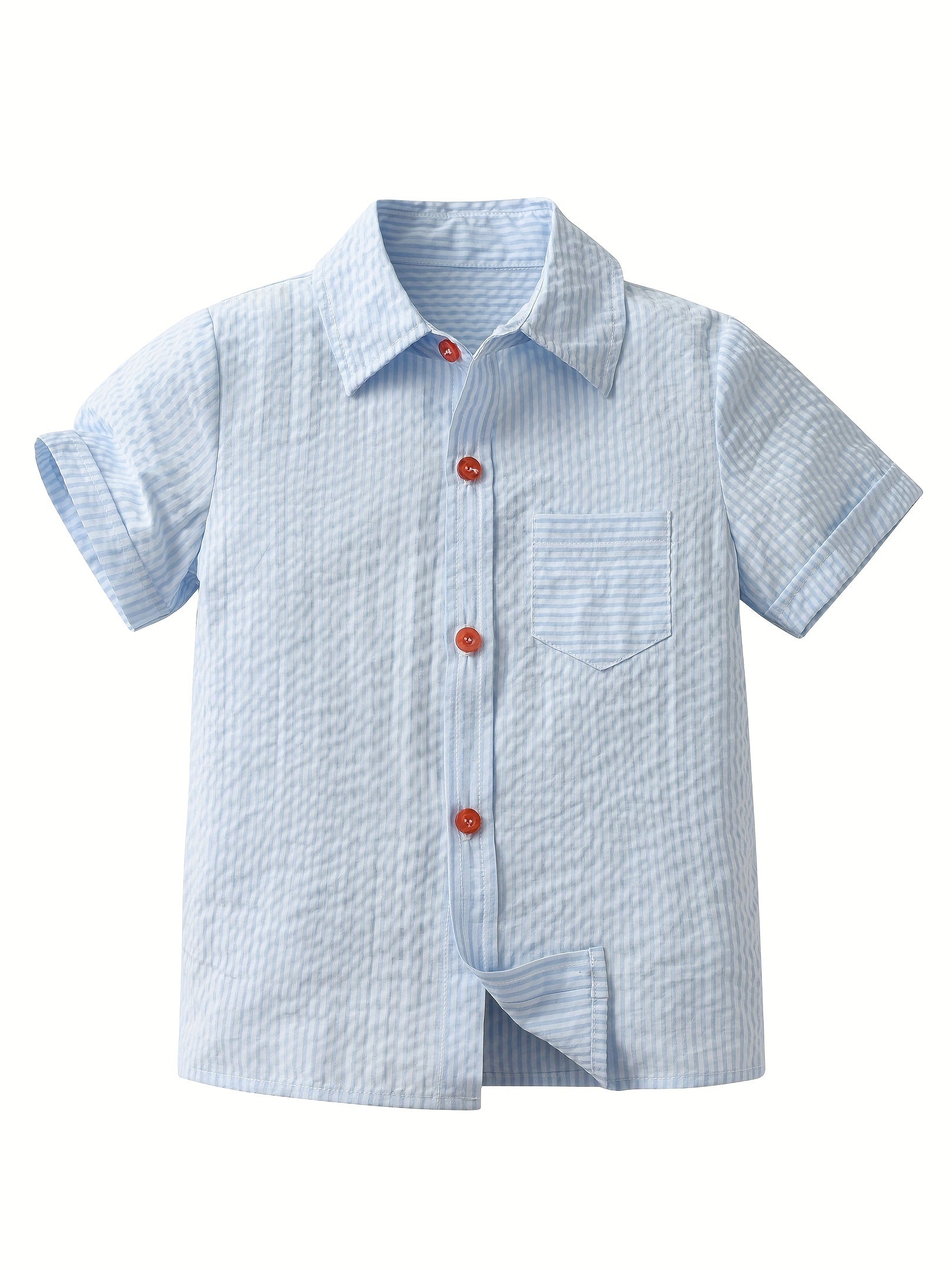 Boys Casual Short Sleeve Tee Tops Lightweight Kids Clothing for Summer
