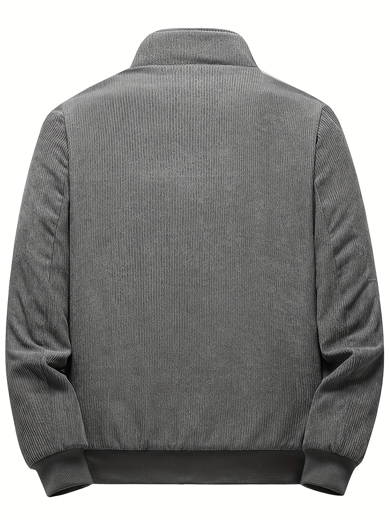 Men's Corduroy Fleece Jacket for Winter