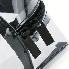 Clear PVC Zipper Travel Pouch Toiletry Bag Waterproof Makeup Bag