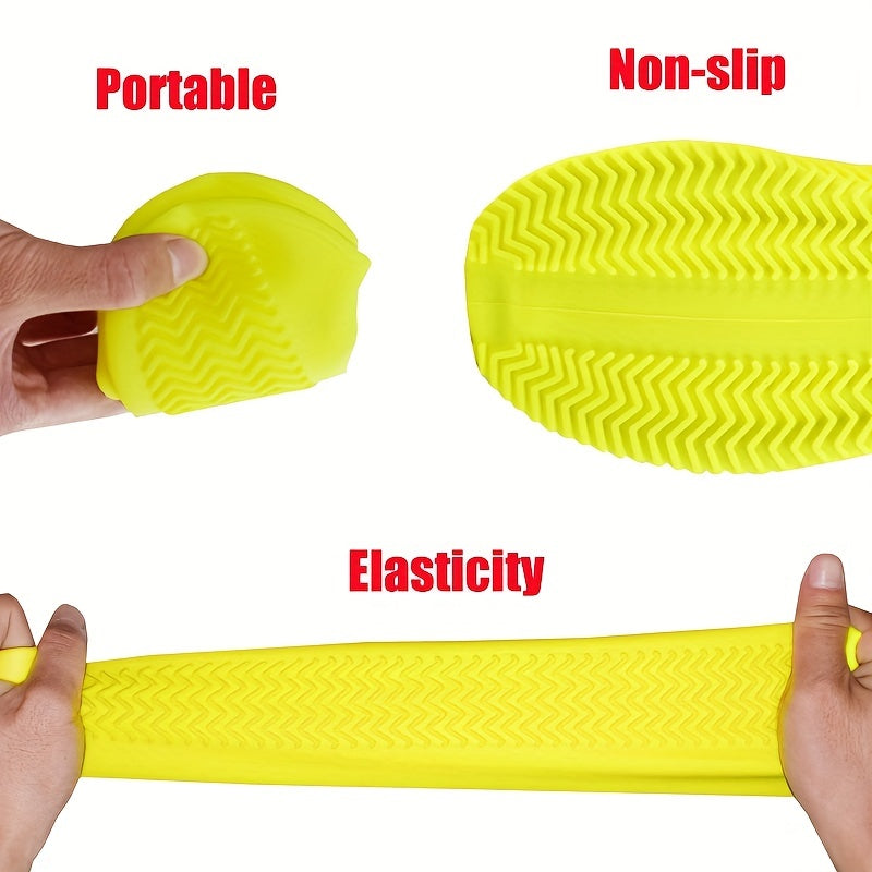 Reusable Waterproof Rain Shoes Cover - Stay Dry and Protected